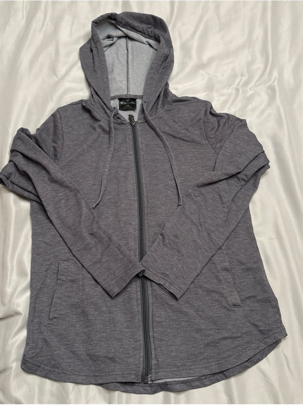 BE COOL Heather Gray Crew Neck Sweatshirt